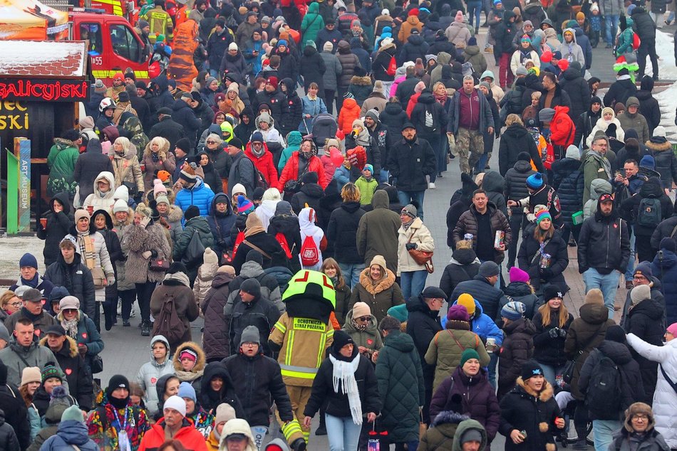 Łódź. Byłeś w Manufakturze na WOŚP 2026 w Łodzi? Znajdź się na zdjęciach!
