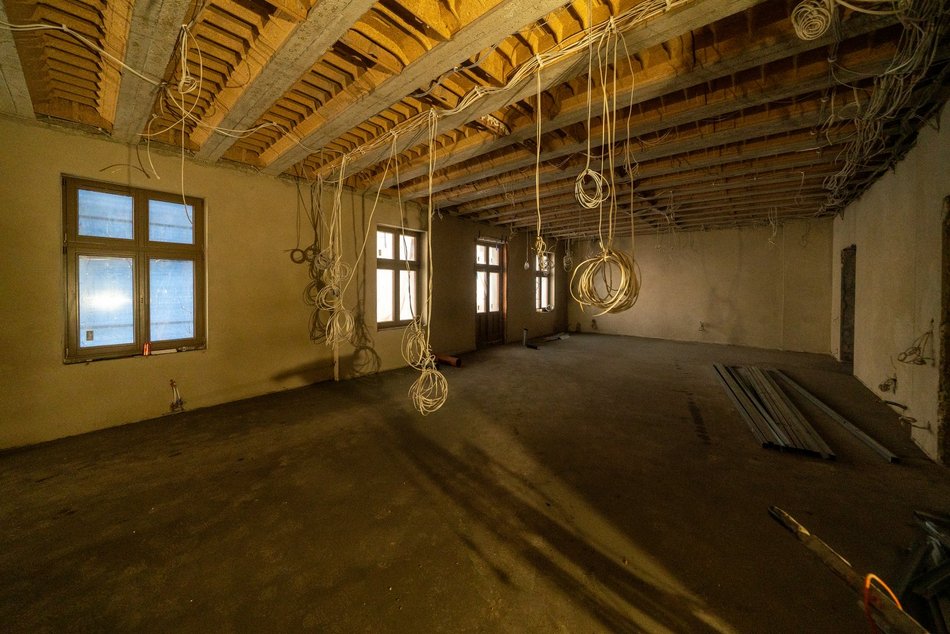 wizualizaja podwórka kamienicy