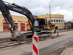 Przybyszewskiego w remoncie. Sprawdzamy, jak przebiegają prace.