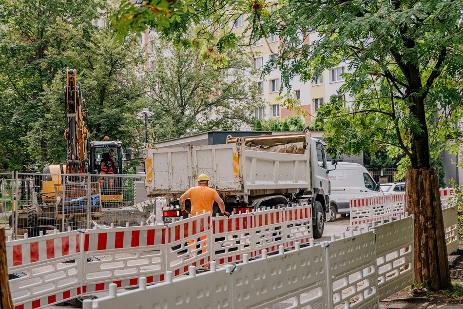 Remont Leczniczej po pierwszym tygodniu