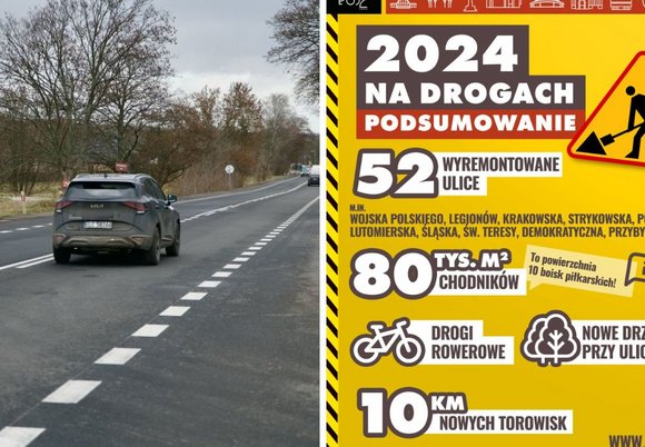 Wielkie inwestycje drogowe w Łodzi. 2024 rok przyniósł aż 52 wyremontowane ulice!