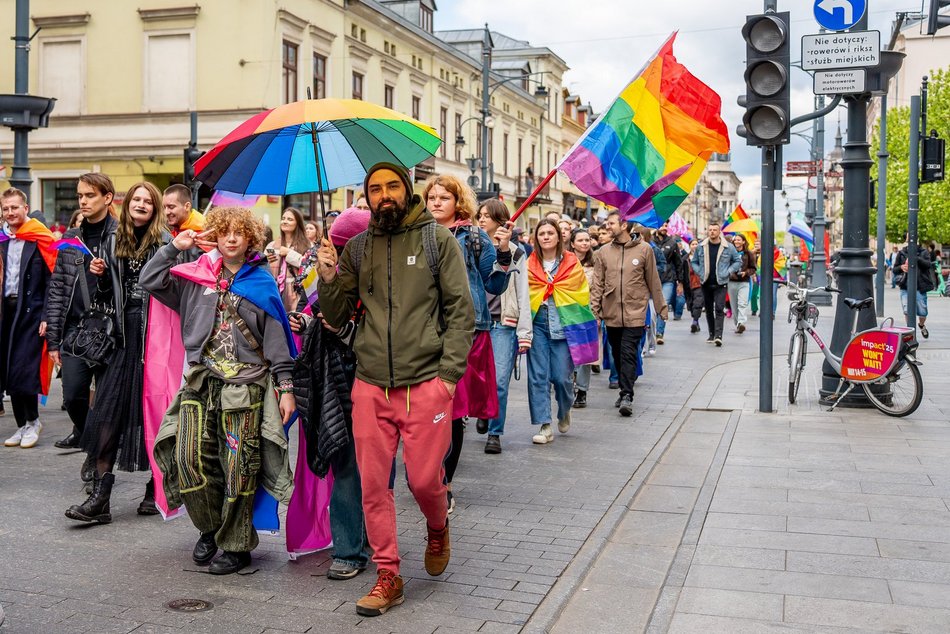Łódź. Marsz Równości Łódź 2025 przeszedł ulicami miasta. Moc pozytywnej energii!