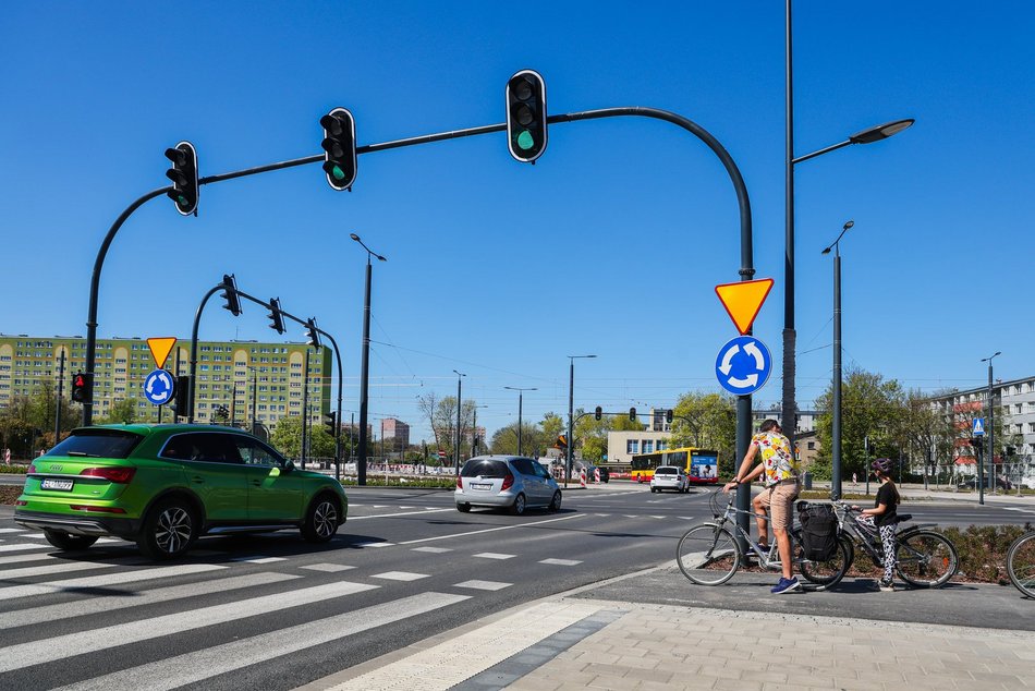 Śmigłego-Rydza, Rondo Broniewskiego i Niższa już przejezdne! Wrócił pełen ruch