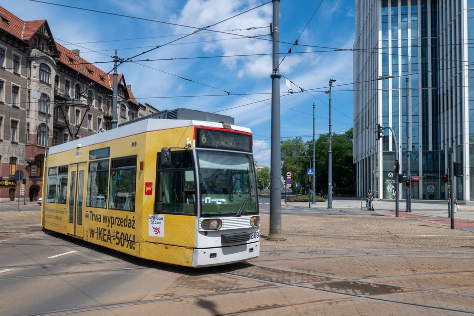 Łódź. Remont torowiska przy Kościuszki i Mickiewicza