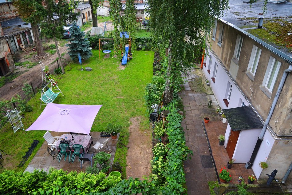 Ogród społeczny przy ul. Pomorskiej 81