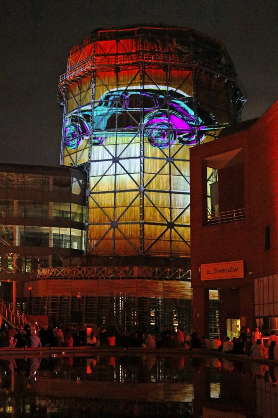 festiwal światła w Łodzi