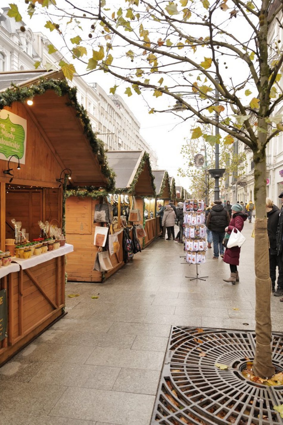 Різдвяний ярмарок на Piotrkowskiej