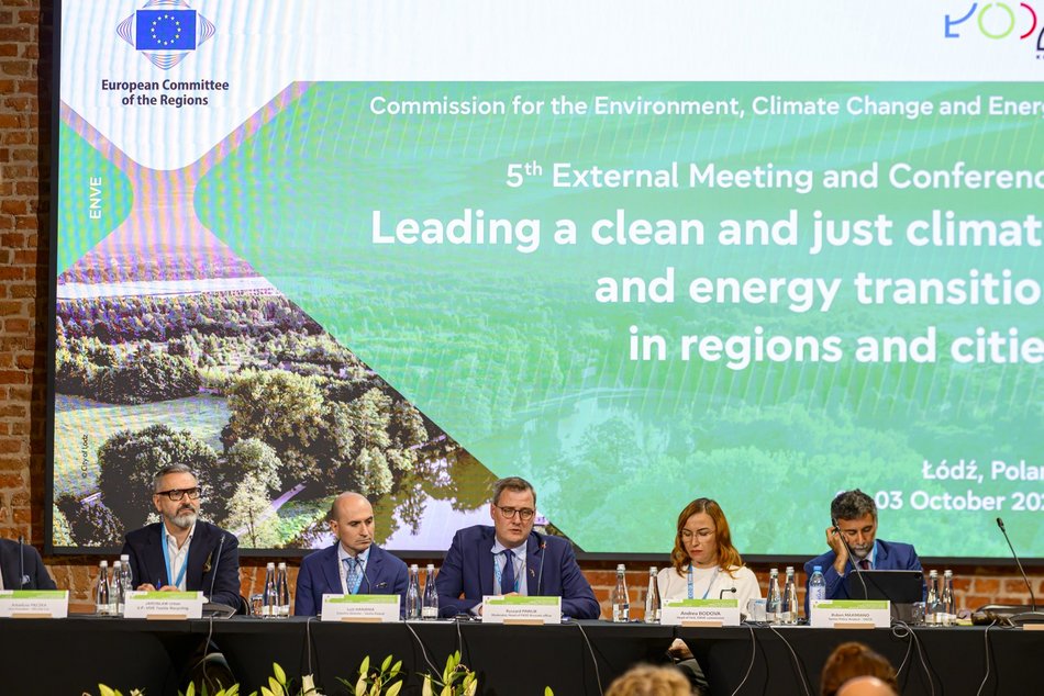 Posiedzenie Komisji ENVE Europejskiego Komitetu Regionów w Łodzi