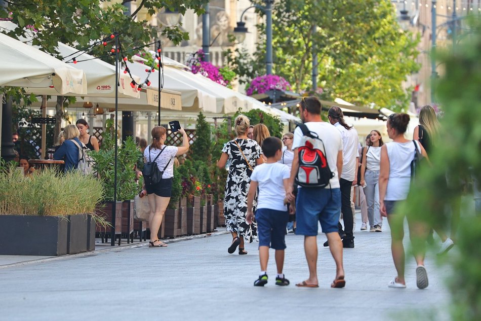 Tłumy w Manufakturze i na Piotrkowskiej