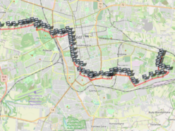 Łódź. 2. Linia 72B MPK Łódź