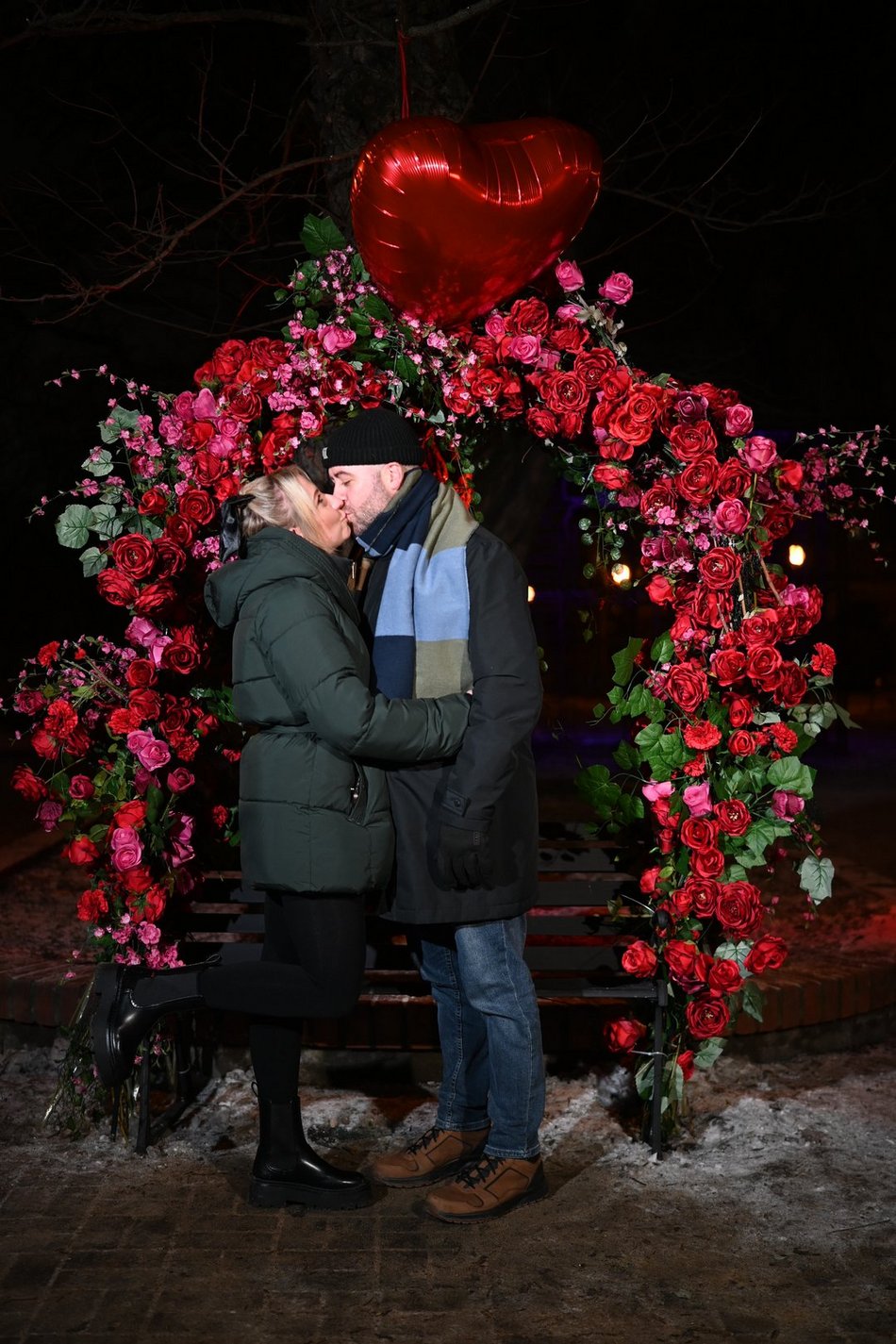 Łódź. Walentynki w Pasażu Rubinsteina w Łodzi. Aż czuć miłość w powietrzu!