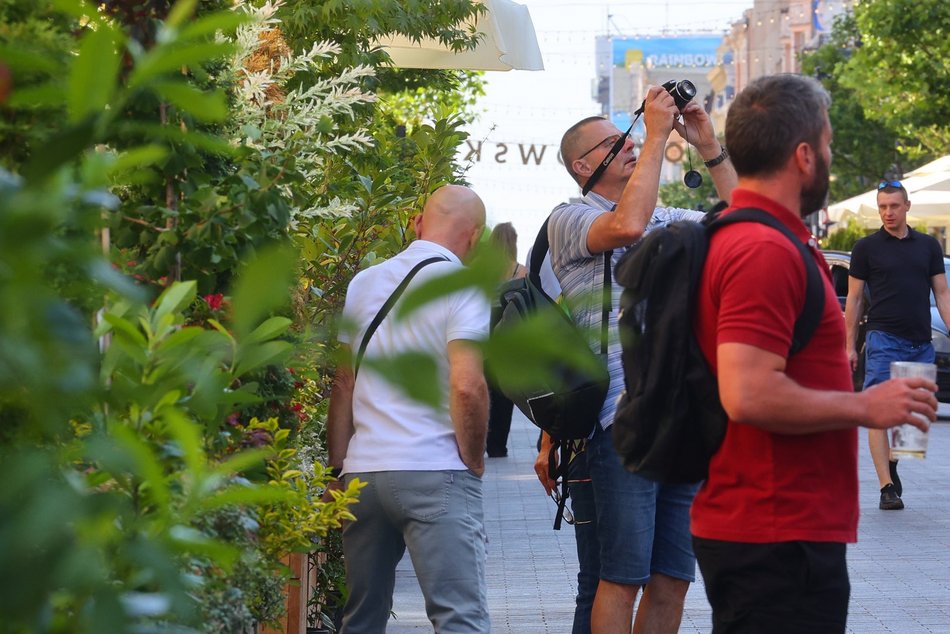 Lato zawitało na Piotrkowską i plac Wolności. To gorący weekend w Łodzi