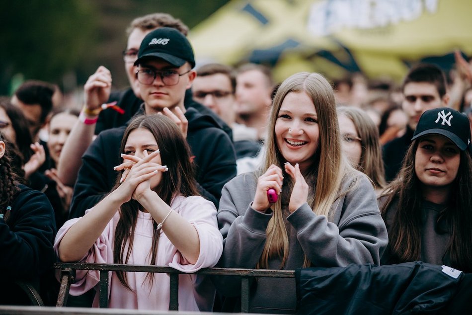 Łódź. Juwenalia Politechniki Łódzkiej. Na pierwszy ogień koncert zespołu Wilki!