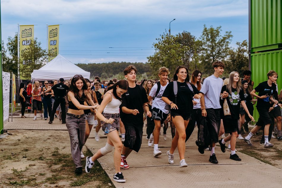 Łódź Summer Festival 2025 wystartował! Otwarcie bram i tłumy biegnące pod scenę!