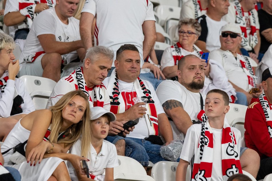Łódź. Kibice na meczu ŁKS Łódź - Wieczysta Kraków. Byłeś/aś? Znajdź się w galerii