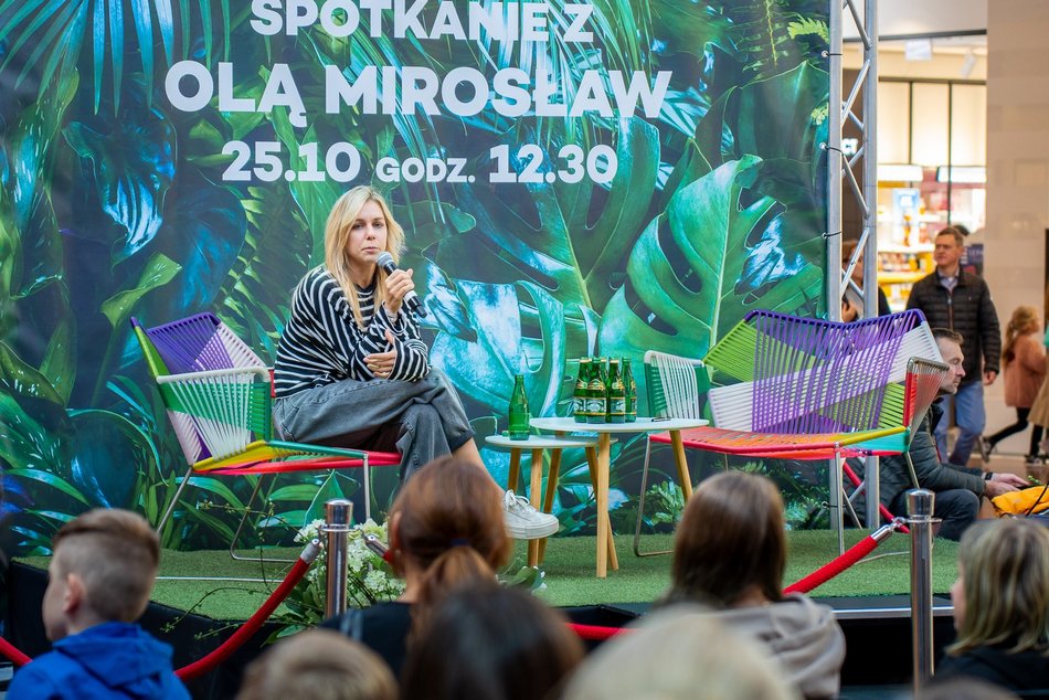 Łódź. Aleksandra Mirosław w Manufakturze. Złota medalistka olimpijska spotkała się z fanami
