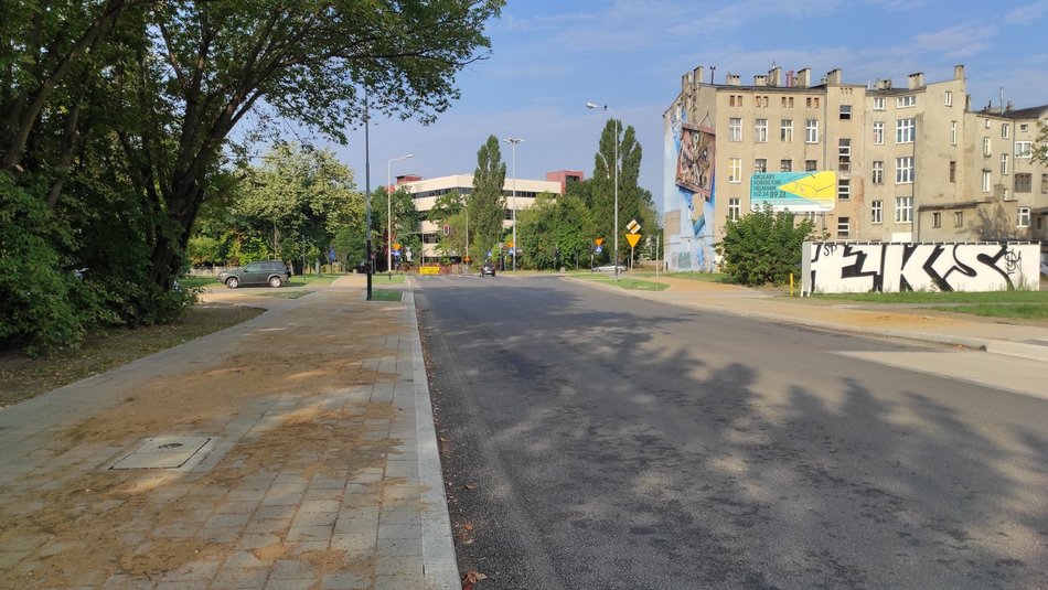 Struga po remoncie - nowe oznaczenia i przystanek