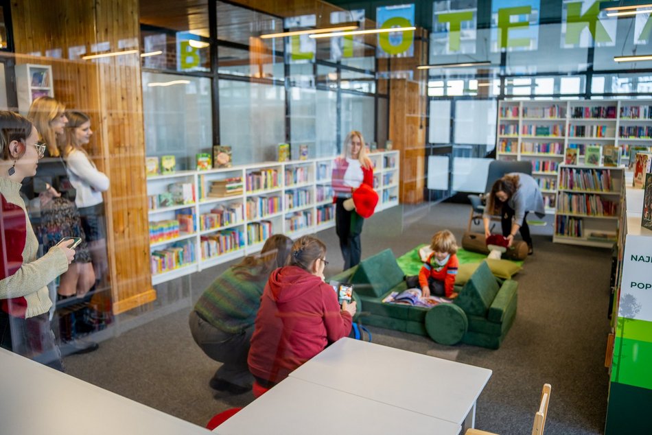 Łódź. Zobacz nowe oblicze Biblioteki LAS przy parku Julianowskim w Łodzi