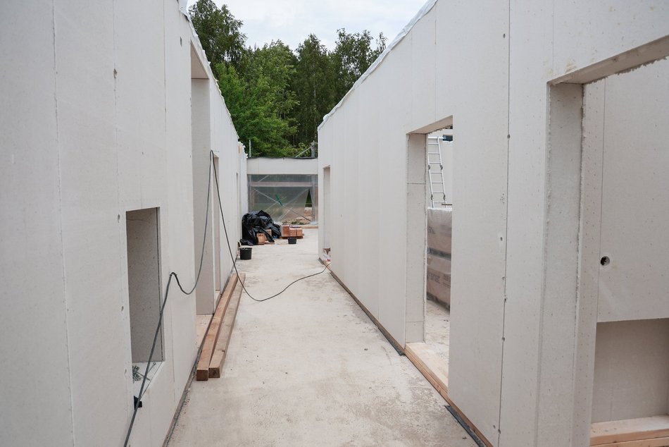 Łódź. Nowe przedszkole na Janowie w Łodzi. Brzozowy Zakątek powstaje w ekspresowym tempie