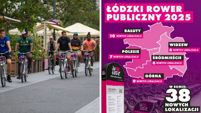 Więcej rowerów i stacji! Łódzki Rower Publiczny powraca w wielkim stylu [SZCZEGÓŁY]