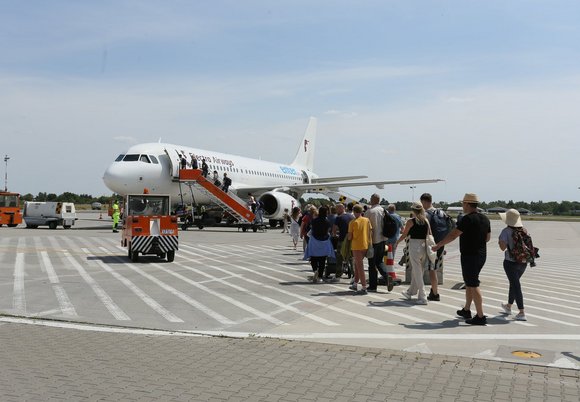 Łódź. Lotnisko w Łodzi