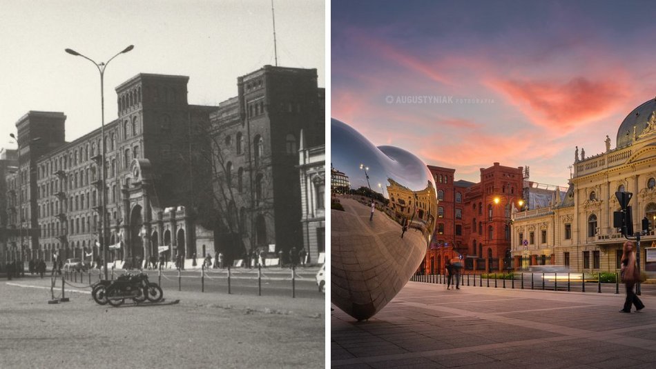 Łódź. Ogrodowa w Łodzi kiedyś i dziś. Od XIX-wiecznych fabryk po nowoczesność