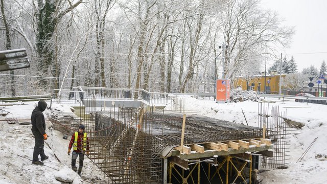 Remont mostu na Siewnej trwa. Widać już zbrojenia! [ZDJĘCIA]