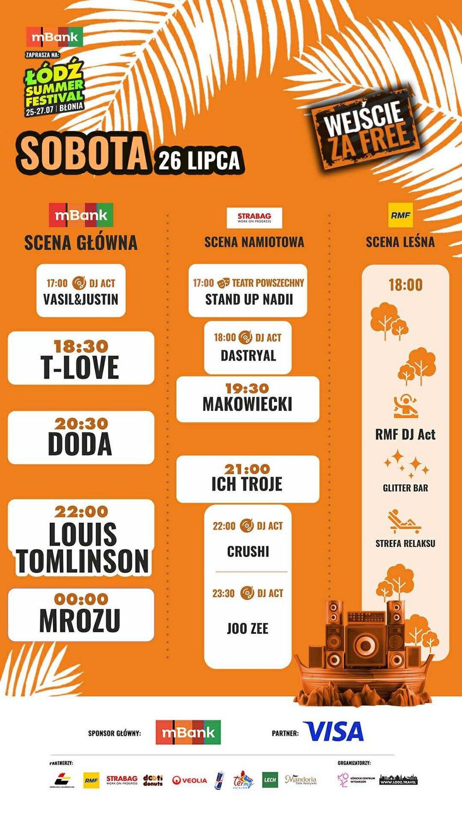 Łódź Summer Festival 2025. Sprawdź line-up godzina po godzinie [SZCZEGÓŁY]