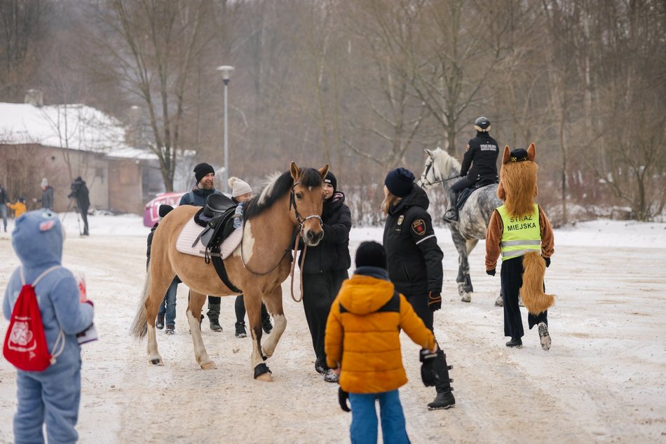 Łódź. Straż Miejska świętuje WOŚP 2026 w Łodzi! Jazda konna, gry i zabawy przy Wycieczkowej