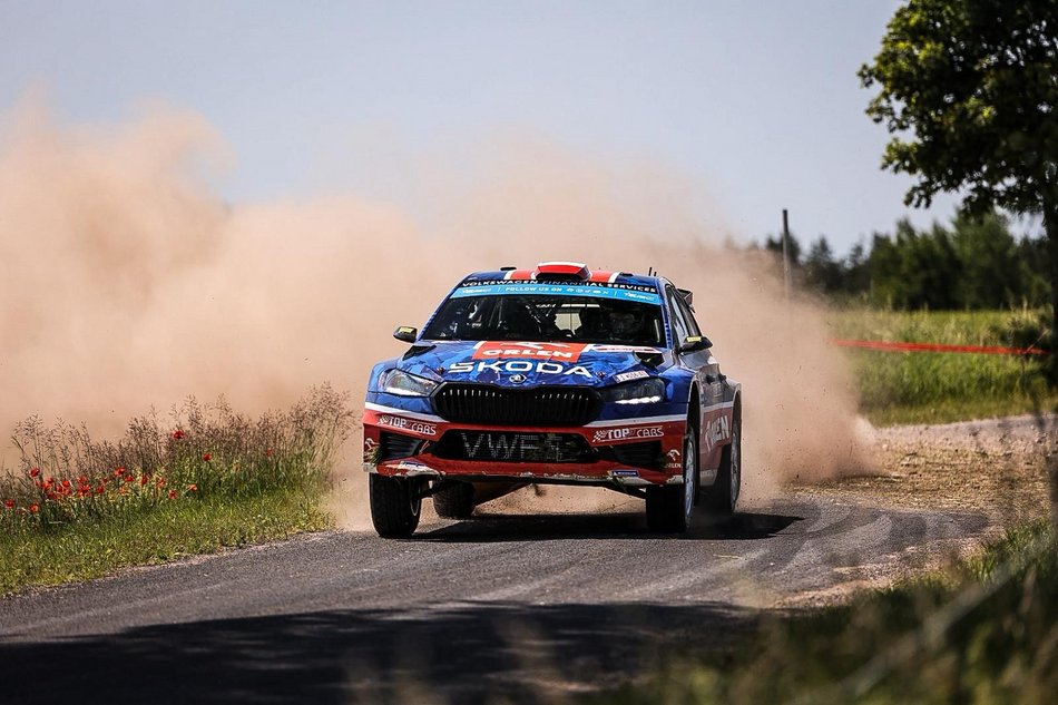 Mamy lidera! Miko Marczyk i Szymona Gospodarczyk w ORLEN OIL 81. Rajdzie Polski