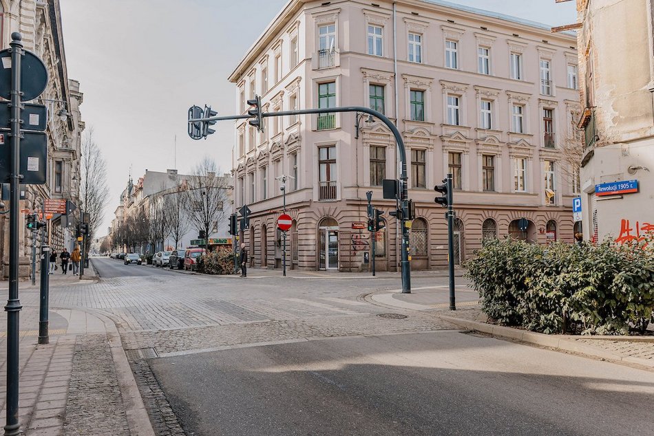 Remont skrzyżowania Wschodniej i Rewolucji. Zmiany w ruchu i MPK Łódź