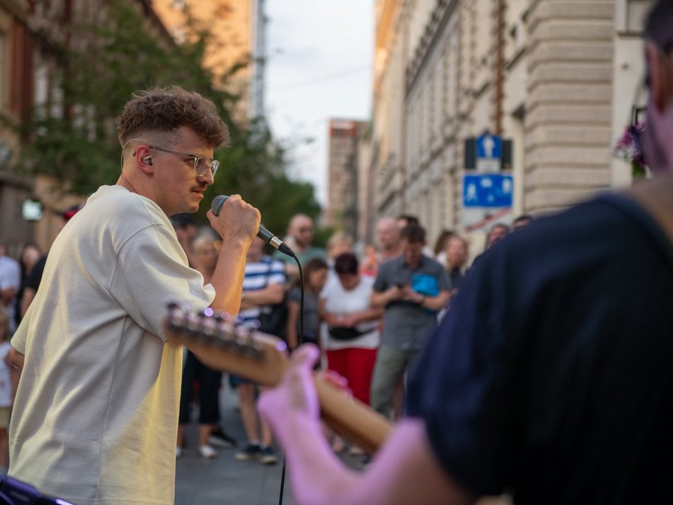 Songwriter Łódź Festival. Szefner wystąpił na Piotrkowskiej