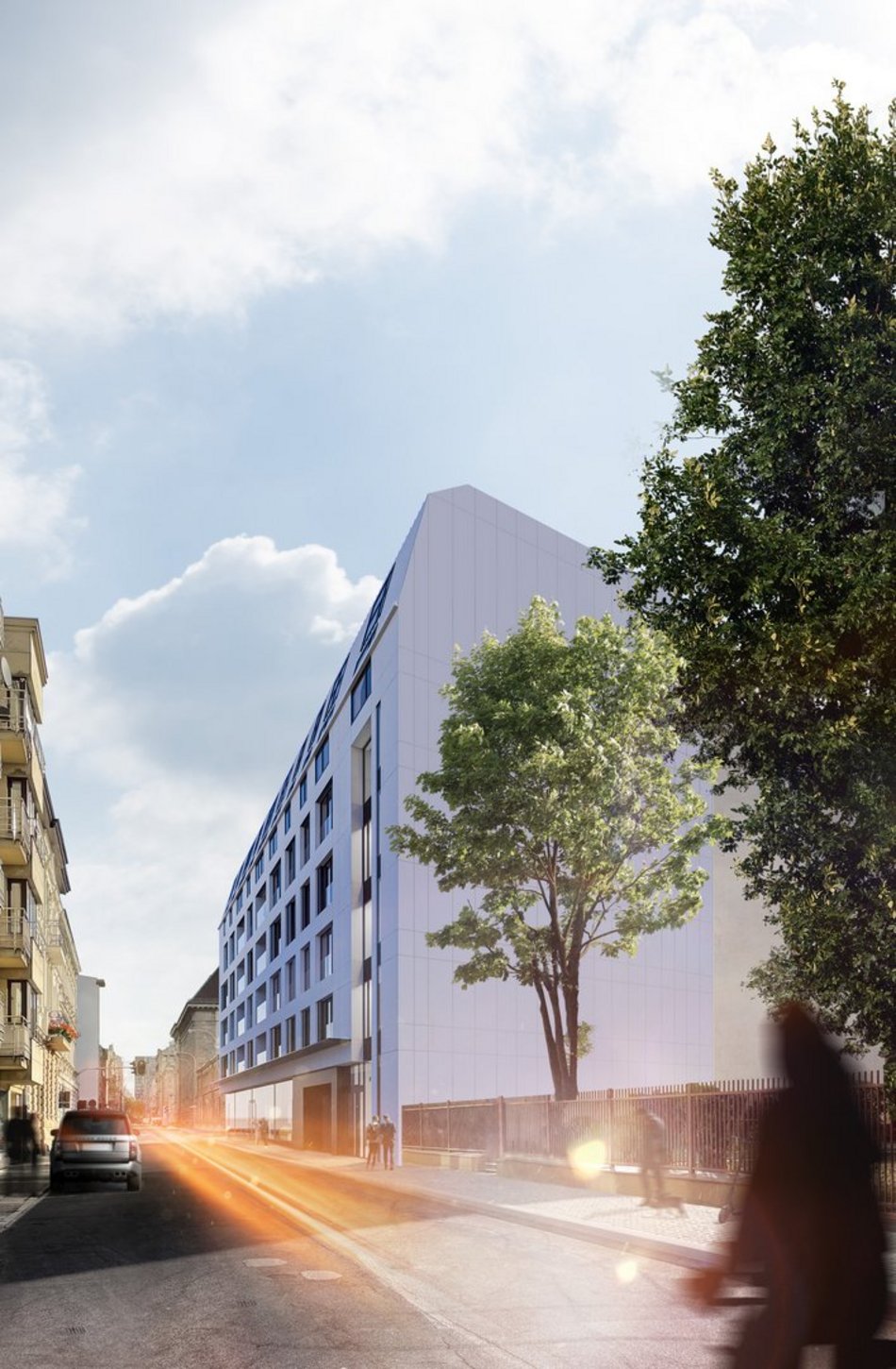 wizualizacja domu mieszkalnego