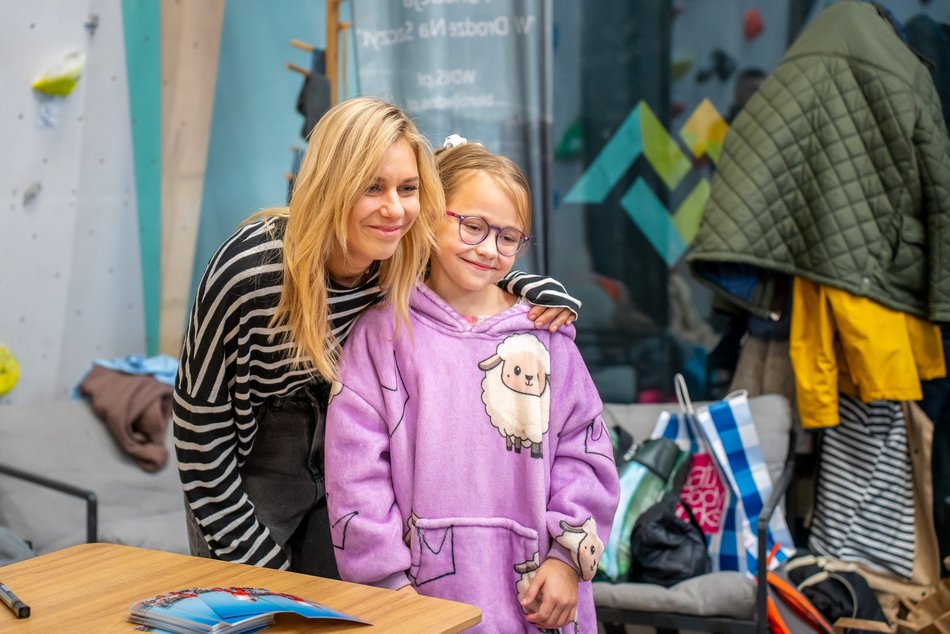 Łódź. Aleksandra Mirosław w Manufakturze. Złota medalistka olimpijska spotkała się z fanami