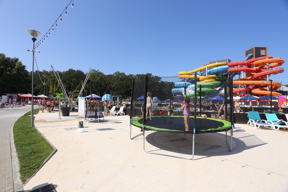 Wyskocz na trampoliny w Aquaparku Fala w Łodzi!