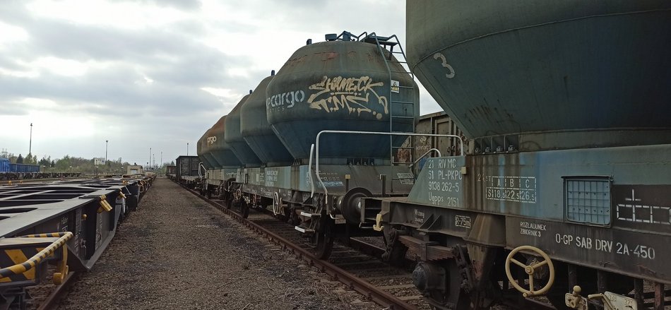 Cmentarz lokomotyw w Łodzi. Klimatyczne miejsce na Olechowie [ZDJĘCIA]