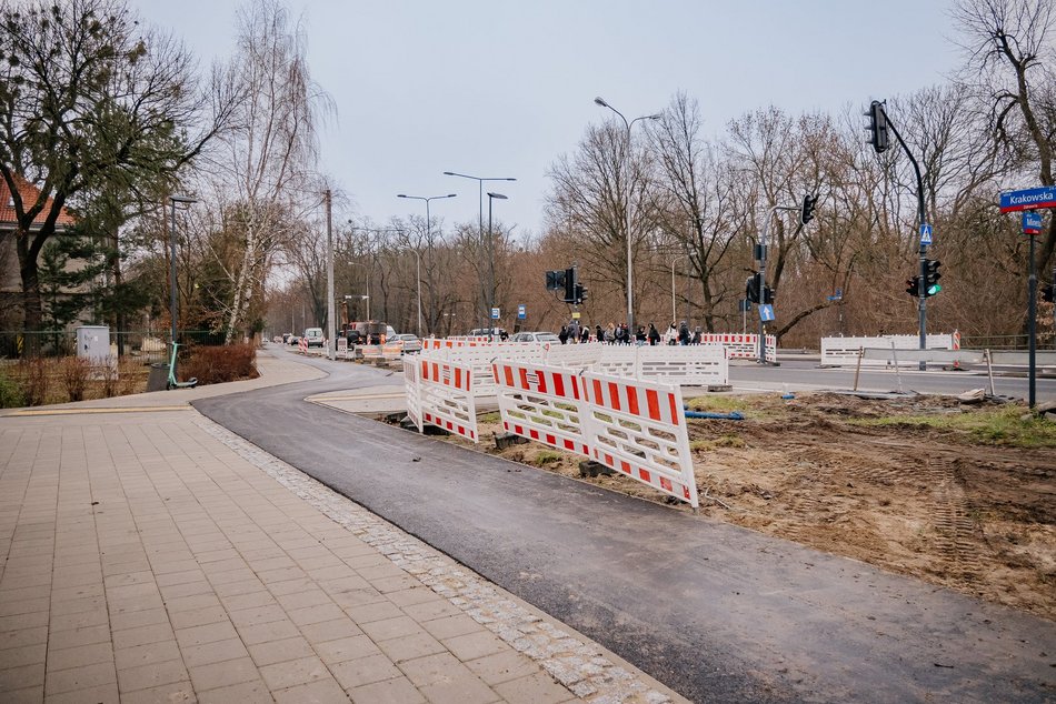 Krakowska w Łodzi na finiszu remontu