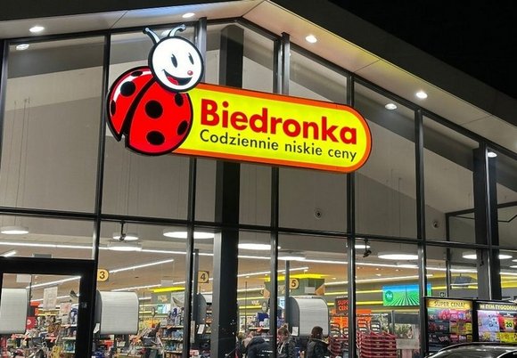 Łódź. Biedronka