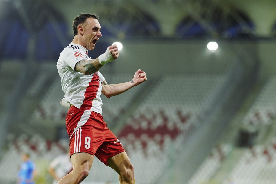 Łódź. ŁKS Łódź na fali! Łodzianie rozbili na własnym stadionie Pogoń Siedlce