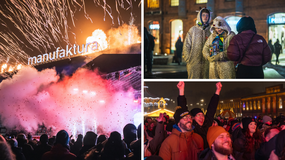 Łódź. Światełko do Nieba zakończyło WOŚP 2026 w Łodzi. Tłumy Łodzian w Manufakturze