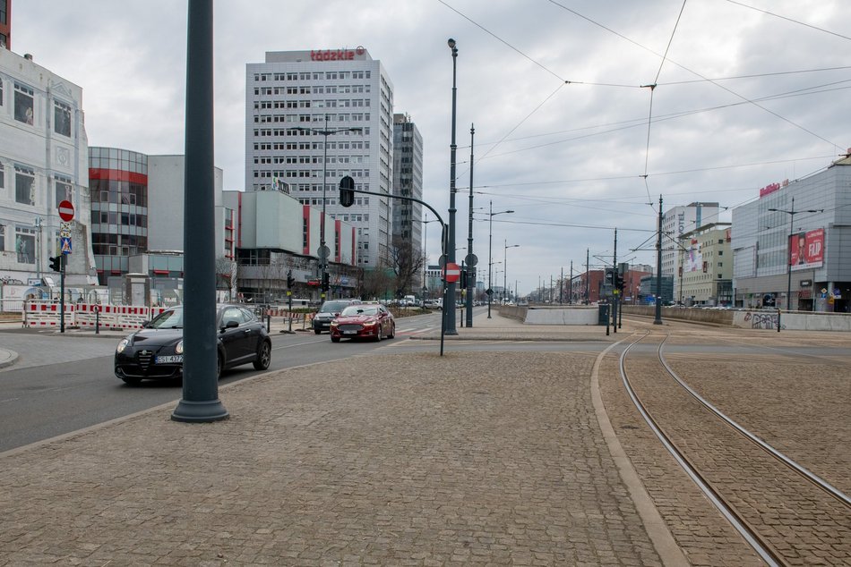 Rozbetonują trasę W–Z przy stajni Jednorożców. Centrum Łodzi będzie zielone!