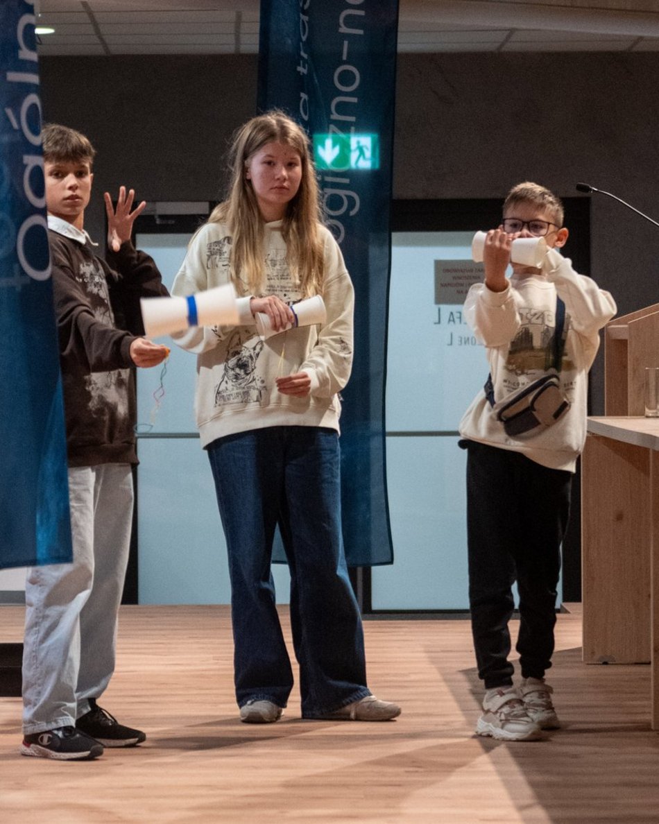 Łódź. Sławosz Uznański-Wiśniewski spotkał się z uczniami