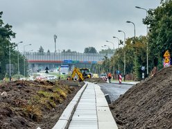 Łódź. Remont Rzgowskiej w Łodzi. Część jezdni do Trasy Górna już ułożona!