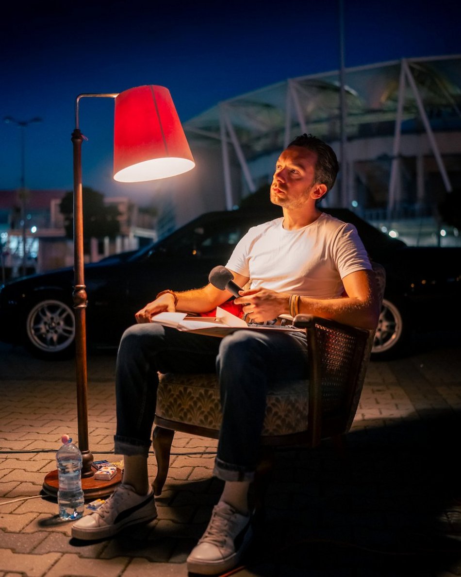 Łódź. Motopolówka przy Atlas Arenie w Łodzi. Dobre kino prosto z samochodu