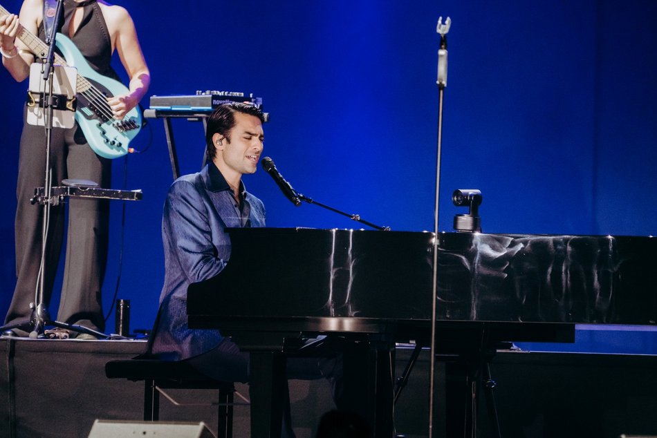 Łódź. Matteo Bocelli w Łodzi. Syn słynnego Andrei zachwycił tłumy w Atlas Arenie