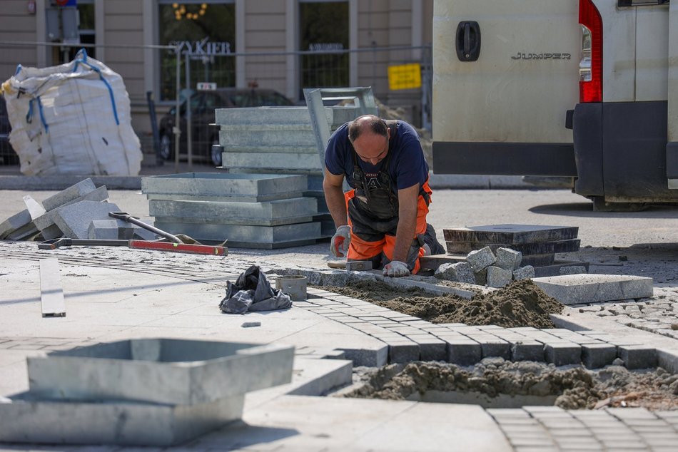 Bulwary Północne - koniec remontu na nitce północnej