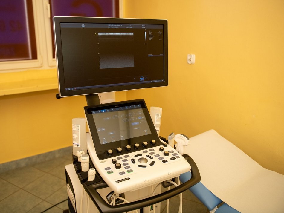 Echo serca dzieci w przychodni na Widzewie