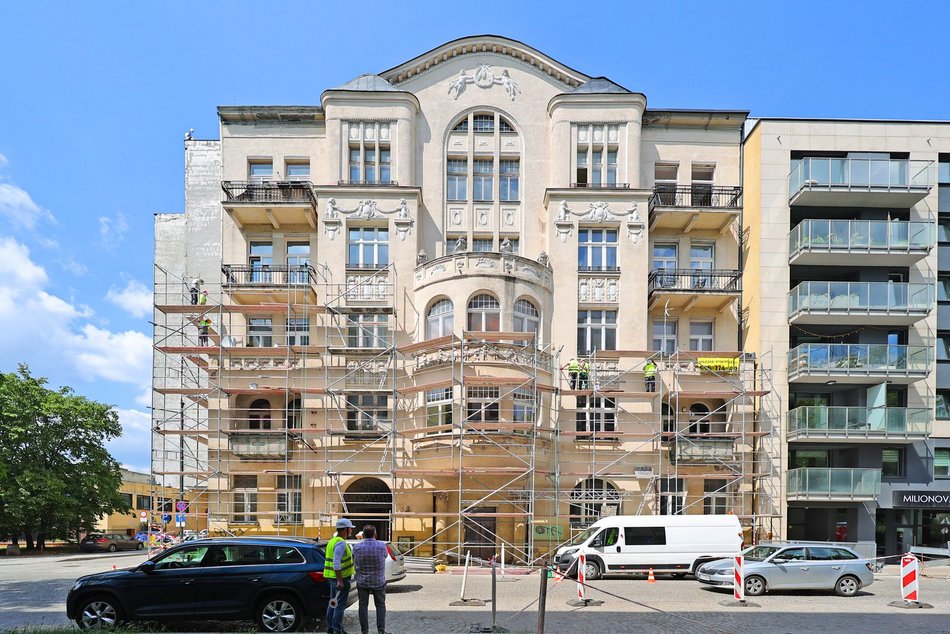 Remont kamienicy przy ul. Tuwima 30