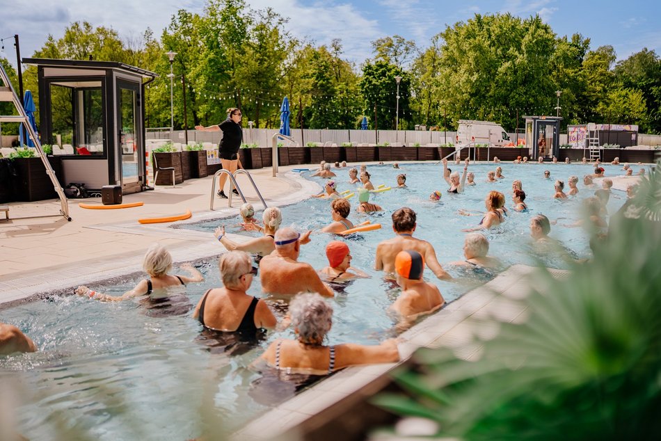 Finał Senioraliów 2025 w Łodzi w Aquaparku Fala