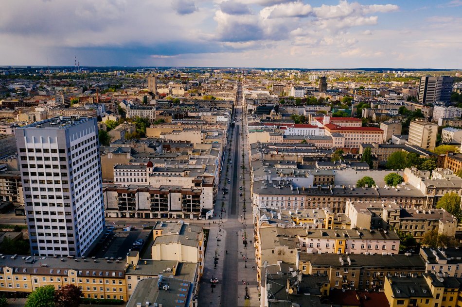 Panorama Łodzi